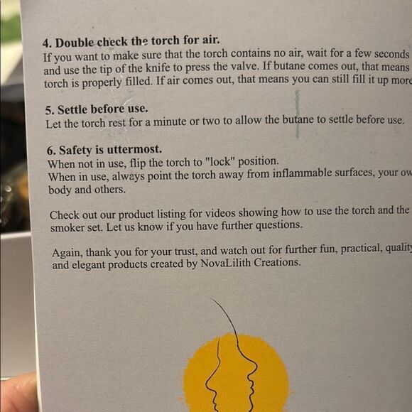 NovaLilith Old Fashioned Cocktail Smoker Kit with Torch (no butane) - Picture 13 of 13